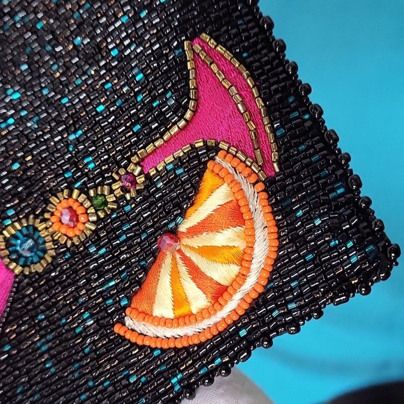 Mary Frances Take a Sip Leather Crossbody Phone Bag - Picture 8 of 14